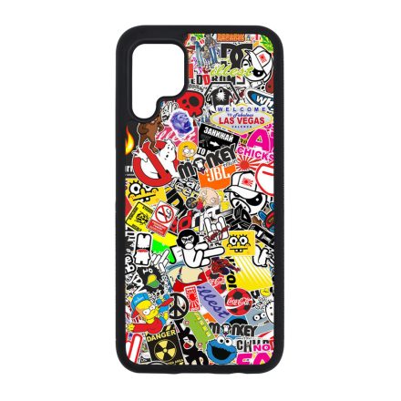 stickerbomb matricabomba Huawei szilikon tok