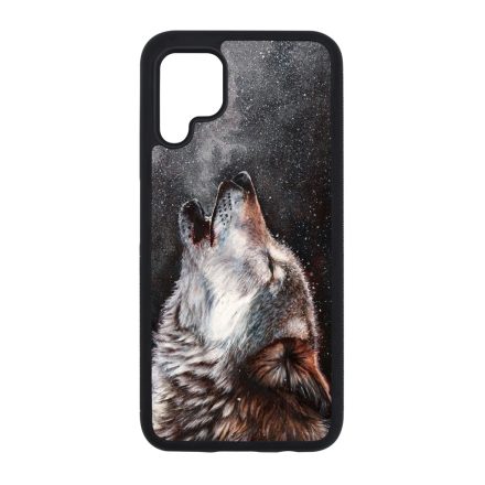 téli farkas wolf art Huawei szilikon tok