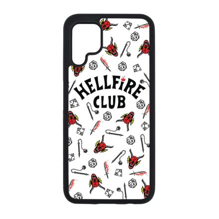 Hellfire Club - Fehér Mintás - Stranger Things Huawei szilikon tok