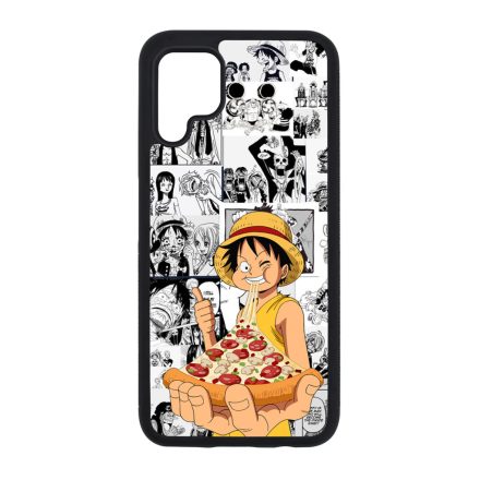 Monkey D Luffy Pizza - One Piece Huawei szilikon tok