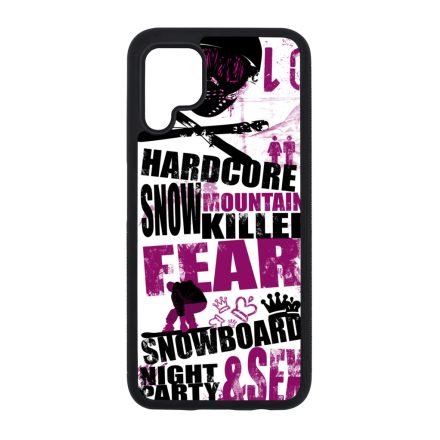 Hardcore Snowboard Huawei szilikon tok