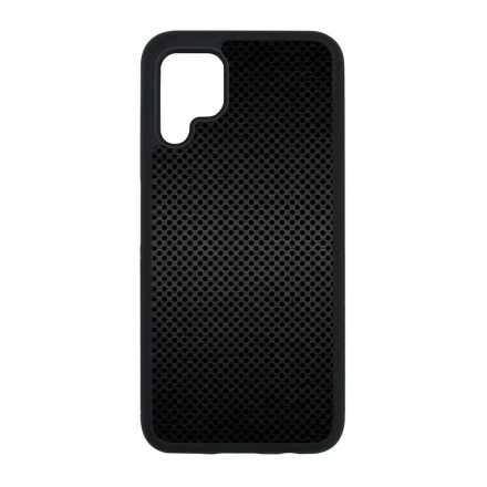 Speaker fekete metál mintás Huawei szilikon tok