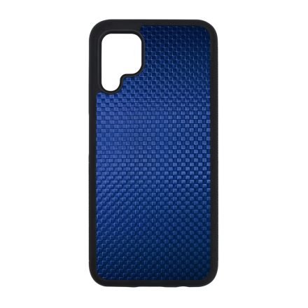 Gyönyörű kék karbon fiber mintás Huawei szilikon tok