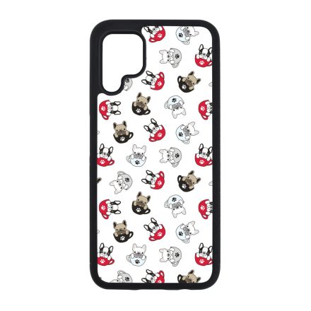 Cuki kávé és kutya mintás Huawei szilikon tok