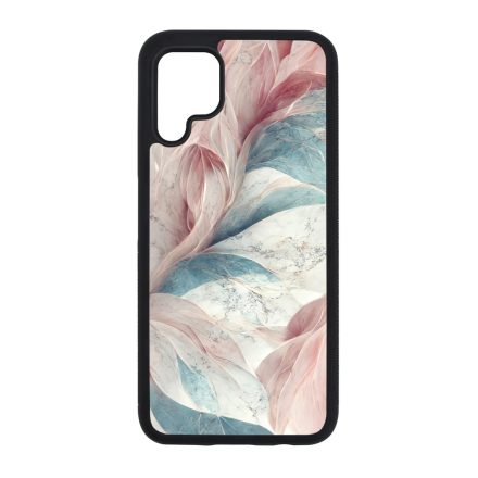 Lágy pasztel rózsaszín és zöld Art Huawei szilikon tok