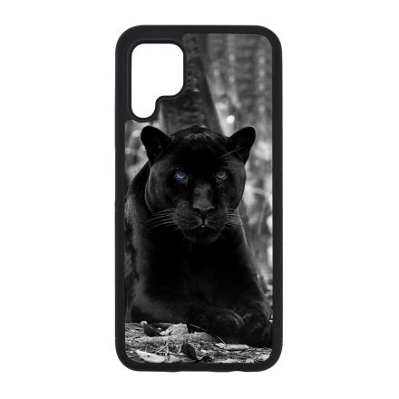 Fekete puma Huawei szilikon tok