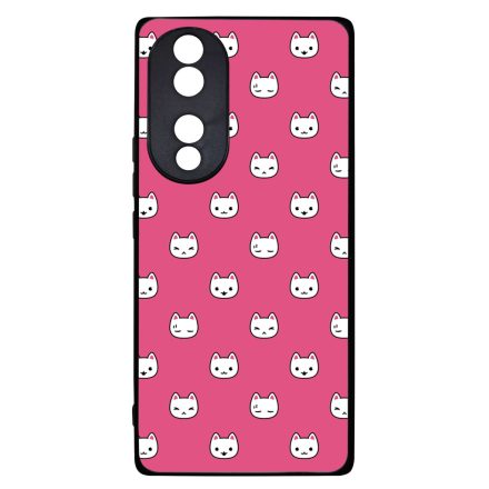 PINK Kitty Cat - cicás Honor 70 tok