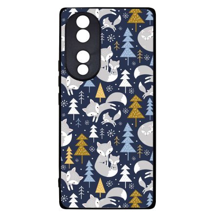 Tündéri Karácsonyi róka mintás Honor 70 tok
