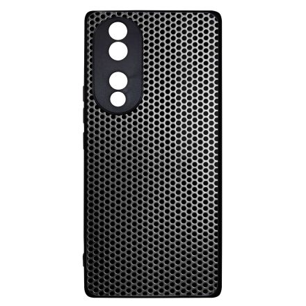 Speaker Ezüst metál mintás Honor 70 tok