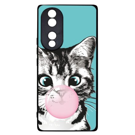 Bubble Cat - cica mintás Honor 70 tok