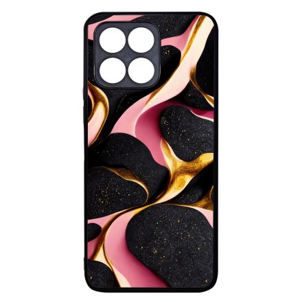 Fekete-Lila és arany mintás Art Honor 70 Lite tok