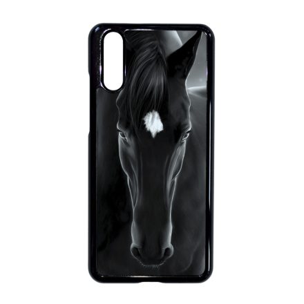 lovas fekete ló Huawei P20 tok