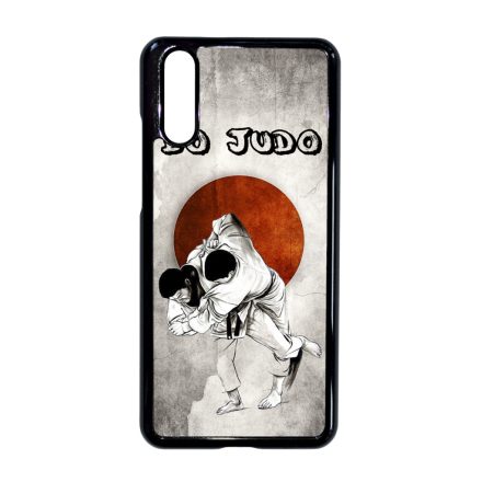 judo judos japán zászlós Huawei P20 tok
