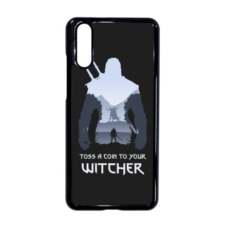 Toss a coin to your Witcher a Vaják Netflix Huawei P20 tok