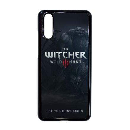 the Witcher Let the hunt begin Vaják Huawei P20 tok
