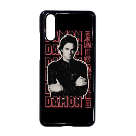 Damon Salvatore Art Vampire diaries Vámpírnaplók Huawei P20 tok