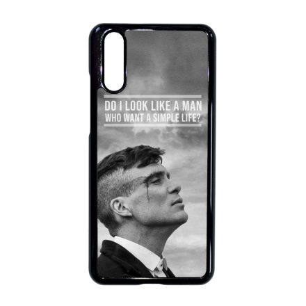Tommy Shelby simple life idezet peaky blinders Huawei P20 tok