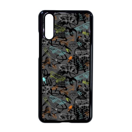  Skateboard Gordeszka mintas Huawei P20 tok