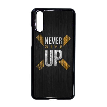 Never give up Motivacios Huawei P20 tok