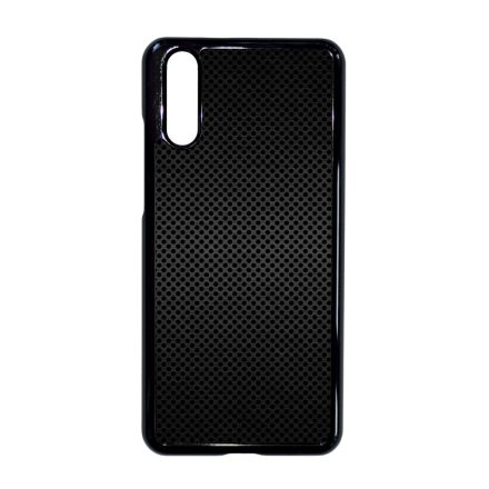 Speaker fekete metál mintás Huawei P20 tok