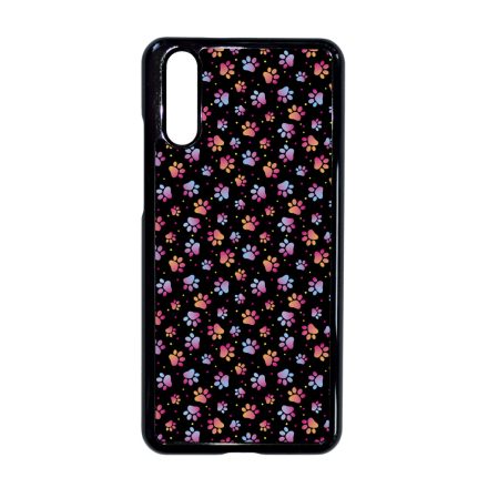 Szépséges kutyamancs mintás Huawei P20 tok