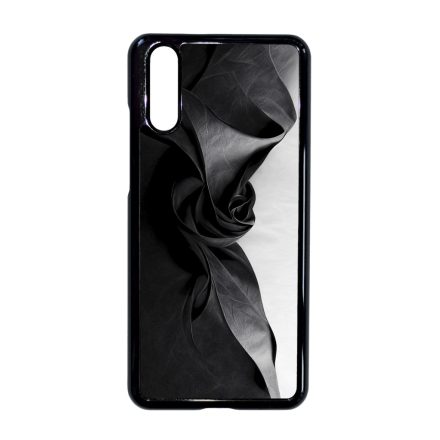 Szatén hatású fekete-fehér Art Huawei P20 tok
