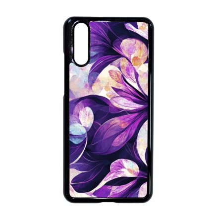 Zen lila absztrakt Art Huawei P20 tok