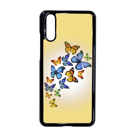 Színes pillangók Huawei P20 tok