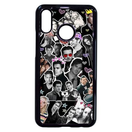 Vámpírnaplók montázs Vampire diaries Huawei P20 Lite tok