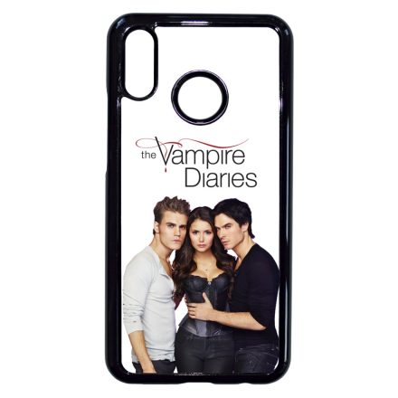 Stefan & Elena & Damon Vampire diaries Vámpírnaplók Huawei P20 Lite tok