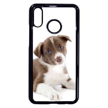 Édes Border Collie kölyök kutyus Huawei P20 Lite tok