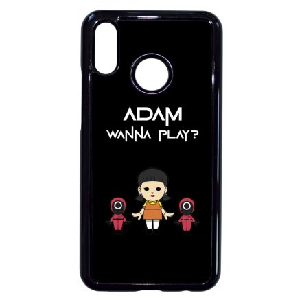 Squid Game akarsz jatszani Kerd a neveddel Huawei P20 Lite tok