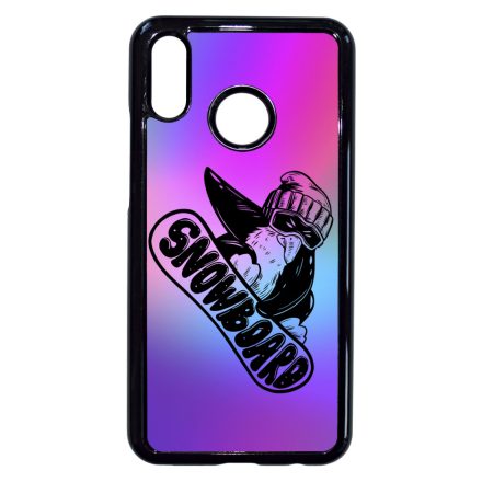 Snowboard Pingvin Huawei P20 Lite tok
