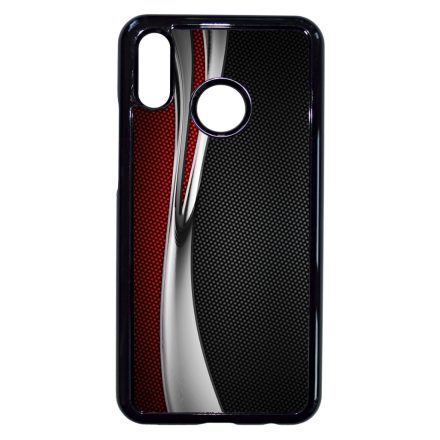 Silver Wave karbon mintás Huawei P20 Lite tok