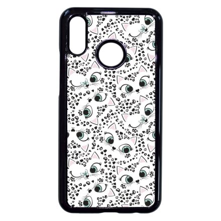 Szépséges cica szemek Huawei P20 Lite tok