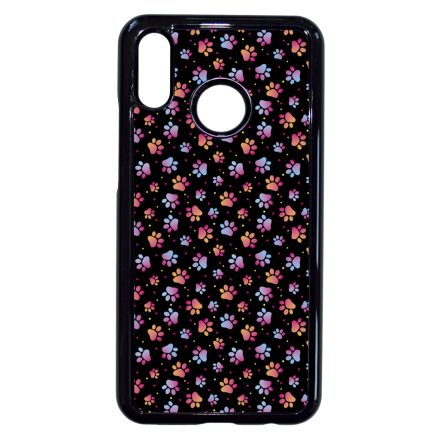 Szépséges kutyamancs mintás Huawei P20 Lite tok