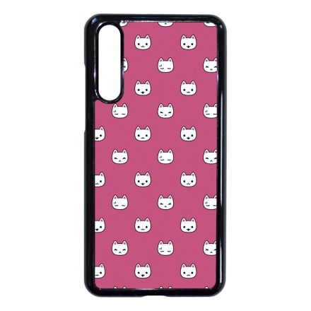 PINK Kitty Cat - cicás Huawei P20 Pro tok