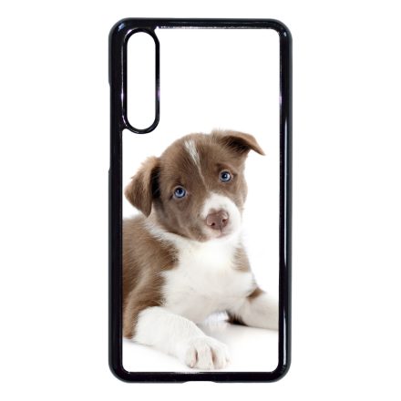Édes Border Collie kölyök kutyus Huawei P20 Pro tok