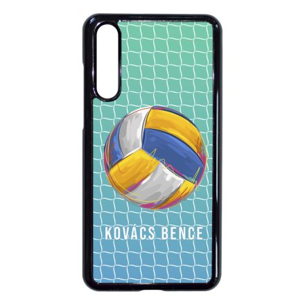 Kerd a neveddel Intense Blue Roplabda mintas Huawei P20 Pro tok