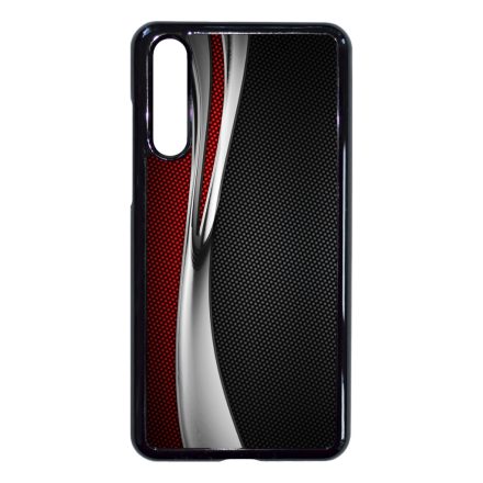 Silver Wave karbon mintás Huawei P20 Pro tok