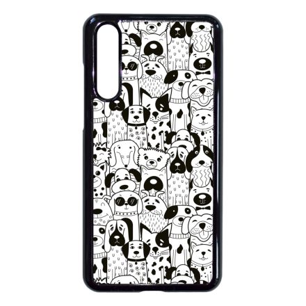 Aranyos kutya mintás Huawei P20 Pro tok