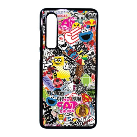 stickerbomb matricabomba Huawei P30 tok