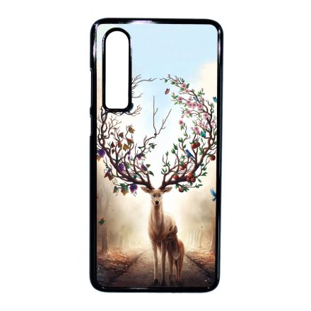 erdő szarvas őz négy évszak Huawei P30 tok