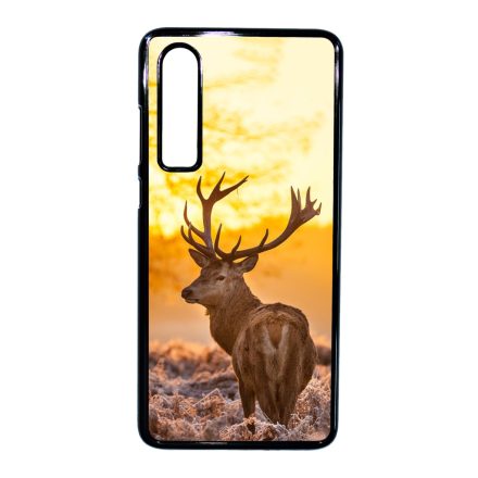 szarvas szarvasos agancs őszi Huawei P30 tok