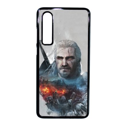 the Witcher Artwork Vaják Geralt of Rivia Huawei P30 tok