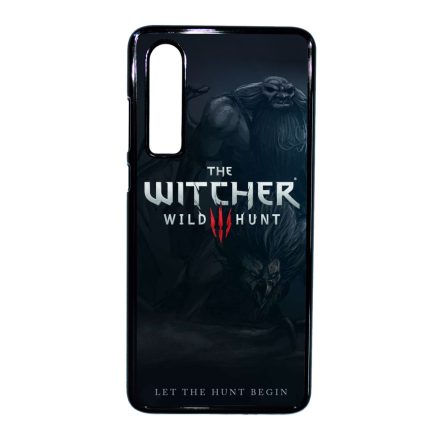 the Witcher Let the hunt begin Vaják Huawei P30 tok