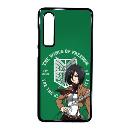 Mikasa ackerman Attack on titan AOT Huawei P30 tok