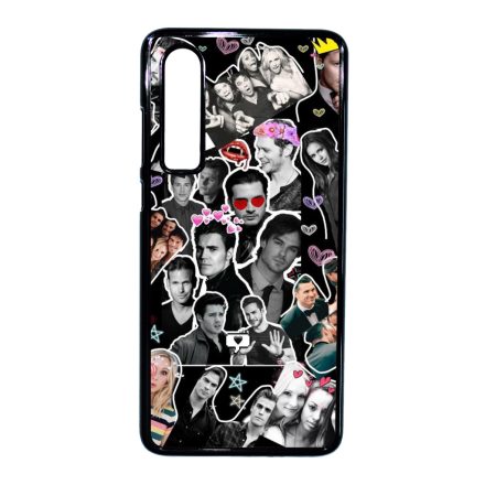 Vámpírnaplók montázs Vampire diaries Huawei P30 tok