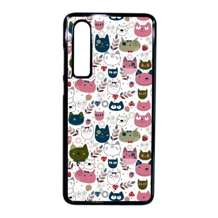 Csak vidáman - Cicák Huawei P30 tok
