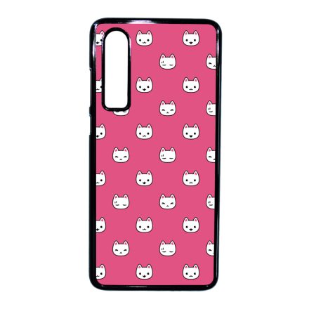 PINK Kitty Cat - cicás Huawei P30 tok